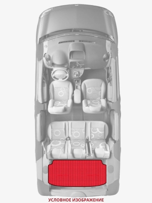 ЭВА коврики «Queen Lux» багажник для Nissan Crew